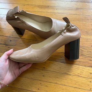 Evelane pump heels tan